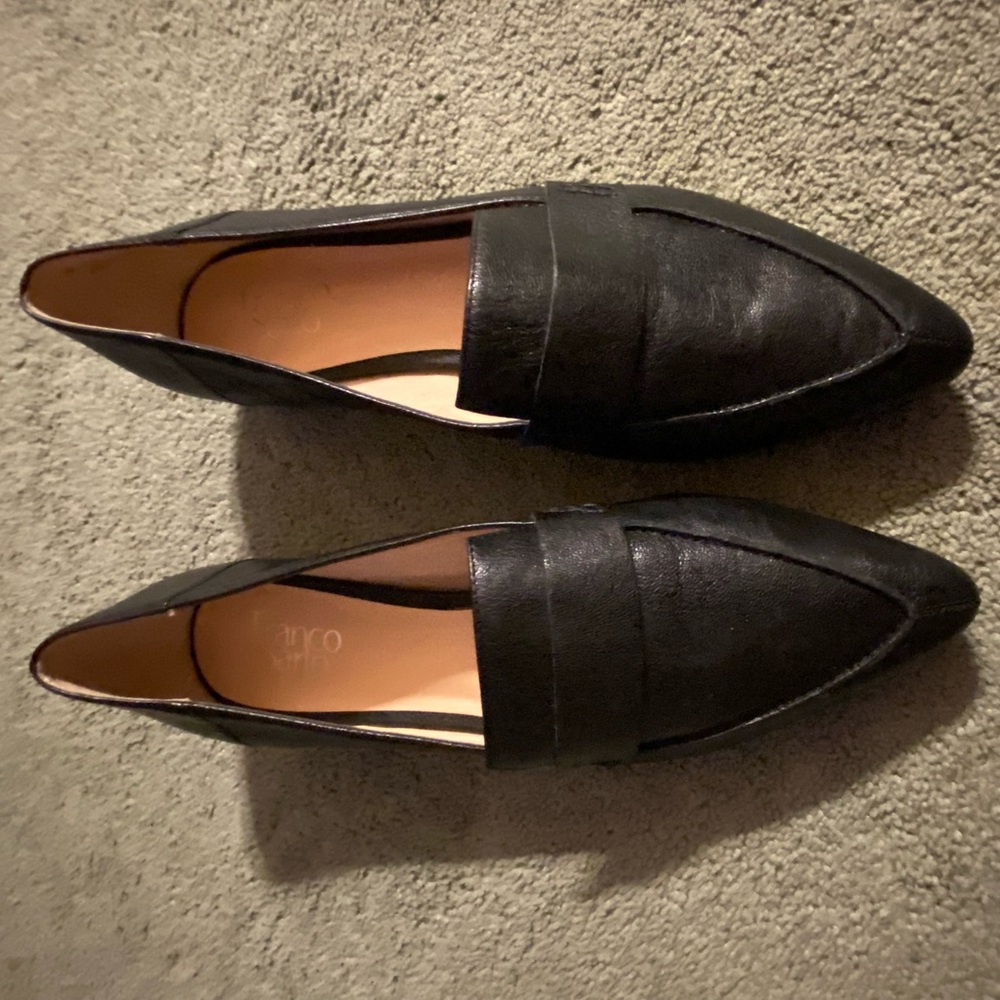 FRANCO SARTO LADIES LEATHER LOAFERS